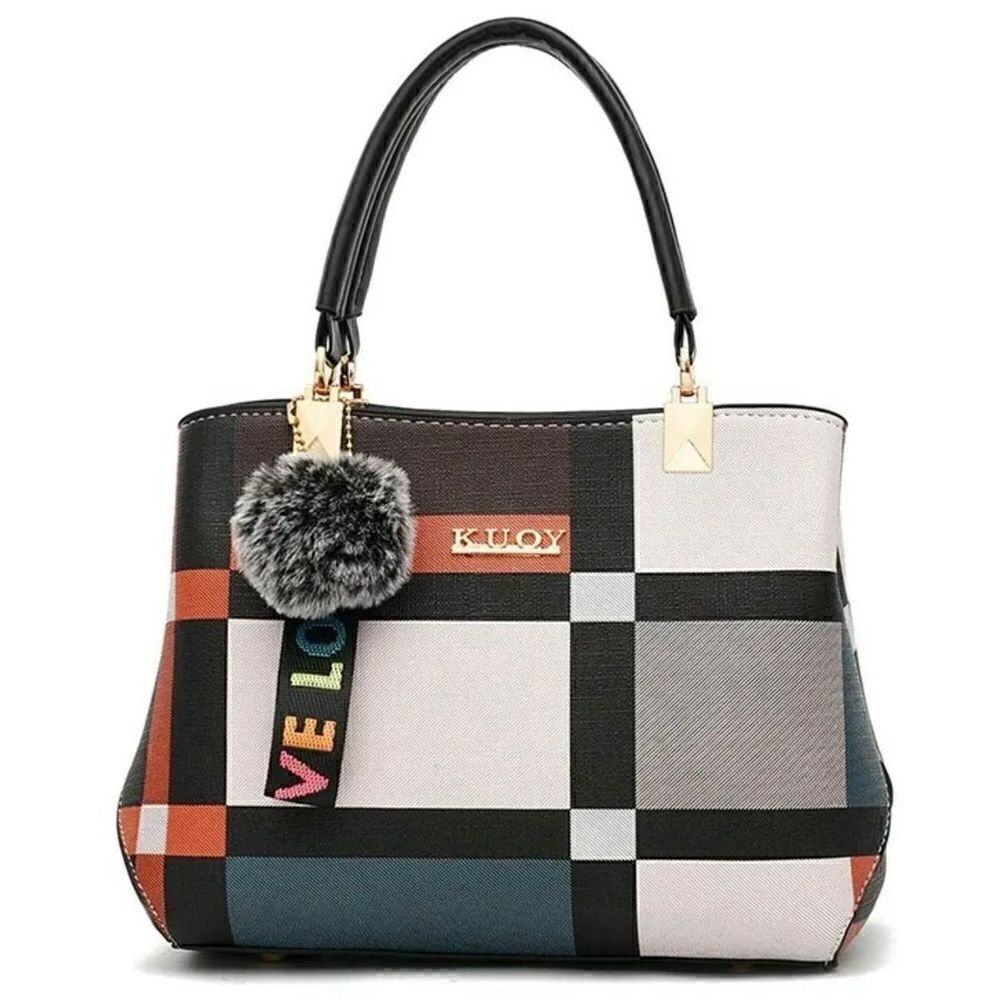 VENTO MAREA Luxury Handbag Tote PU Leather  Crossbody Bag shoulder